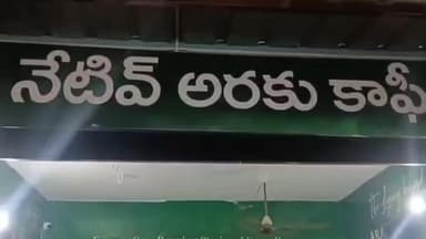 నర్సీపట్నంలో అరకు కాఫీ స్టాల్ ను ప్రారంభించిన స్పీకర్ చింతకాయల అయ్యన్నపాత్రుడు