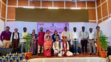 भंडारा: युवाशक्तीचा जल्लोष! पोलीस बहुउद्देशीय सभागृह येथे जिल्हास्तरीय युवा महोत्सवाचे दिमाखदार आयोजन