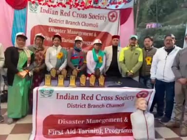 घाट: नंदानगर के आदर्श इंटर कॉलेज बाँजबगड़ में आपदा प्रबंधन एवं प्राथमिक चिकित्सा पर 4 दिवसीय कार्यशाला शुरू