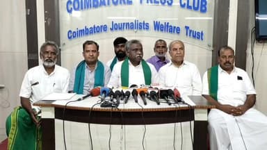 கோவை தெற்கு: விவசாயிகள் மாநாட்டில் பிரதமர் மோடி பங்கேற்பு ஆடீஸ் வீதி பத்திரிகையாளர் மன்றத்தில் பி.ஆர் பாண்டியன் பேட்டி