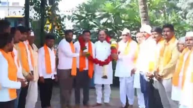 सेनगाव: तालुक्यात ठाकरे गटाला धक्का, पिनू पाटील यांचा शिवसेना शिंदे गटात जाहीर प्रवेश