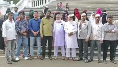 ಕಲಬುರಗಿ: ನಗರದಲ್ಲಿ ಭೂಮಾಫಿಯಾ ವಿರುದ್ಧ ಮಾದರಸನಹಳ್ಳಿ ನಿವಾಸಿಗಳ ಬೃಹತ್ ಹೋರಾಟ