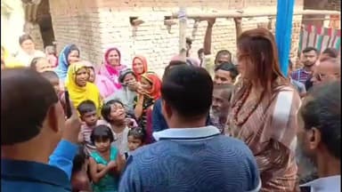 সিউড়ি ১: সাংসদকে হাতের কাছে পেয়ে পানীয় জলের সমস্যার কথা তুলে ধরল এলাকার মানুষ, সমস্যার সমাধানের কথা বললেন সাংসদ