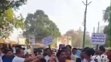 सुकमा: सुकमा में कांग्रेस का हल्ला बोल, निर्वाचित प्रतिनिधियों के अपमान और भ्रष्टाचार के खिलाफ किया प्रदर्शन