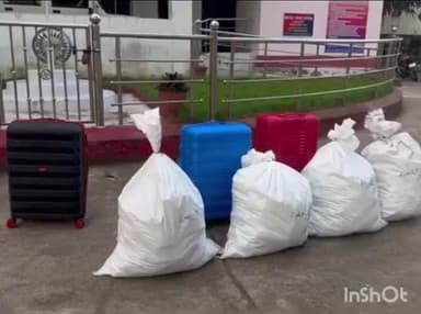 ମାଲକାନଗିରି: ଝୁଲୁନିବାହାଲ ଠାରେ ମାଥିଲି ପୋଲିସ ୫୮କେଜି ଗଞ୍ଜେଇ ଜବତ କରିବା ସହ ୫ଜଣ ଚାଲାଣକାରୀଙ୍କୁ ଗିରଫ କରିଛି