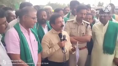 ಚಿಕ್ಕಬಳ್ಳಾಪುರ: ಜೋಳಕ್ಕೆ ಬೆಂಬಲ ಬೆಲೆ ನಿಗದಿಗೊಳಿಸಲು ಸರ್ಕಾರಕ್ಕೆ ಪತ್ರ ಬರೆಯಲಾಗಿದೆ: ಡಿಸಿ ಕಚೇರಿ ಬಳಿ ಜಿಲ್ಲಾಧಿಕಾರಿ ರವೀಂದ್ರ