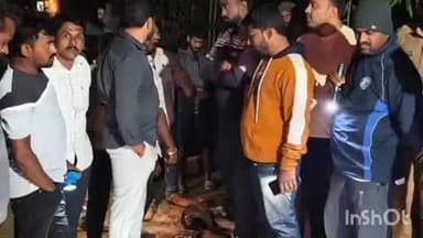 खानापूर विटा: शहराच्या बोडरे वस्ती येथे अज्ञात प्राण्यांनी कुत्र्यावर केलेला हल्ला बिबट्याचा असावा असा अंदाज येताच आ. बाबर घटनास्थळी