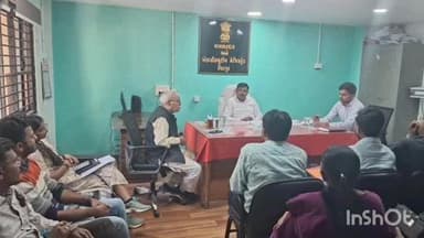 વીરપુર: વીરપુર મામલતદાર કચેરી ખાતે સંકલન સમિતિની બેઠક યોજાઈ