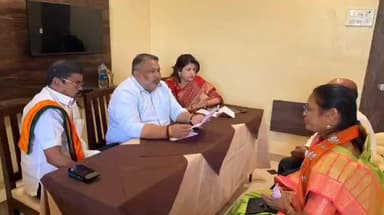 मलकापूर: मलकापुरात निवडणुकीसाठी उमेदवारांच्या मुलाखती! कामगार मंत्री फुंडकर होते उपस्थित