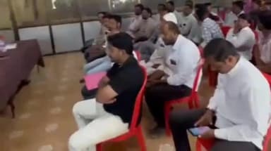 तेल्हारा: तेल्हाऱ्यात राष्ट्रवादी काँग्रेसच्या इच्छुक उमेदवारांच्या मुलाखती विठ्ठल रुक्माई मंदिरात संपन्न झाले.