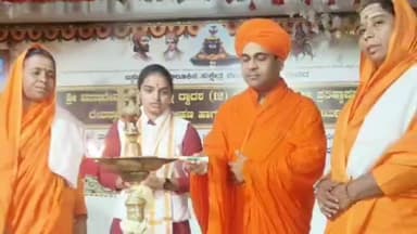 ಬಸವಕಲ್ಯಾಣ: ಬೇಟ ಬಾಲಕುಂದಾ ಗ್ರಾಮದಲ್ಲಿ ಶ್ರೀ ಮಹಾದೇವ ಮಂದಿರದಲ್ಲಿ ದ್ವಾದಶ ಜ್ಯೋತಿರ್ಲಿಂಗ ಪ್ರತಿಷ್ಠಾಪನೆ ನಿಮಿತ್ತ ಧರ್ಮ ಸಭೆಗೆ ಚಾಲನೆ