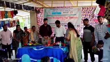 ದಾಂಡೇಲಿ: ಕೇಗದಾಳ ಗ್ರಾಮದಲ್ಲಿ ಸಂಪನ್ನಗೊಂಡ ಉಚಿತ ಹೊಲಿಗೆ ತರಬೇತಿ ಶಿಬಿರ