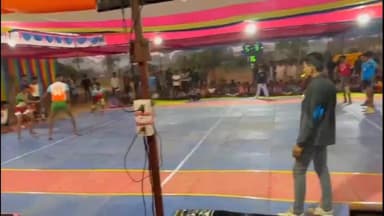 भातमाहुल गांव में राज्यस्तरीय महिला एवं पुरुष कबड्डी की 3 दिवसीय प्रतियोगिता का शुभारंभ जिपं सदस्य सुशीला सिन्हा ने किया