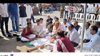 नगर परिषद भेरूंडा में सीएमओ क्वार्टर का भूमि पूजन हुआ