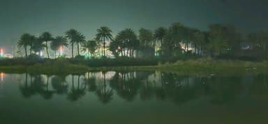 सिमरी बख्तियारपुर नगर परिषद अनुमंडलीय अस्पताल से पीछे पोखर के समीप की कुछ अच्छी तसवीरें, रात्रि 10:50PM