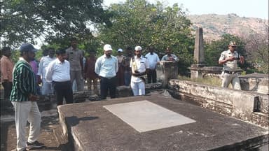 గుత్తి కోటను పరిశీలించిన జిల్లా కలెక్టర్.#ksktv