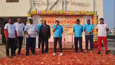 କାମାକ୍ଷାନଗର: ସାଇବର ସୁରକ୍ଷା ଉପରେ କାମାକ୍ଷାନଗର ସାରଙ୍ଗଧର ଷ୍ଟାଡିୟମରୁ ଗୁରୁବାର ୭ଟା ୩୦ରେ ସଚେତନତା ରାଲି ଉପସ୍ଥିତ ରହିଲେ ଏସଡିପିଓ