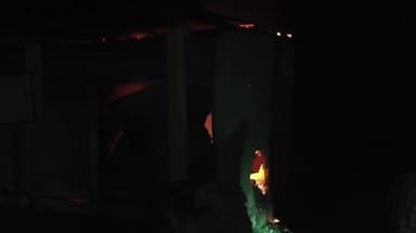 হোজাই: উত্তৰ বিদ্যানগৰত মাজ-নিশা অগ্নিকাণ্ডৰ ঘটনা, অগ্নিকাণ্ডত ভস্মীভূত দুখনকৈ দোকান