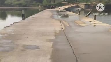 चौथ का बरवाड़ा: चौथ का बरवाड़ा उपखंड क्षेत्र में ऐचेर बगीना रपट पर बनास नदी का जलस्तर कम हुआ, आवागमन चालू