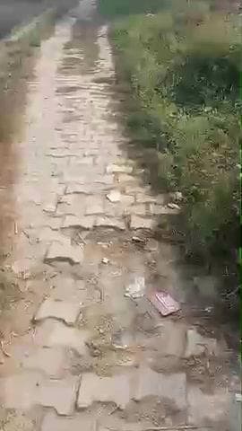 गांव की सड़को का हाल नली का पानी सड़कों पर चल रहा है
पूरी तरह से खराब हो गया है
सफ़ाई कर्मचारी 2 साल से नहीं आ रहा है #