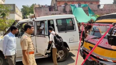 पुसद: शाळकरी विद्यार्थ्यांना कोंबून नेणाऱ्या ऑटो चालकांविरुद्ध पुसद पोलिसांकडून कारवाई