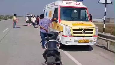 ભાવનગર: અમદાવાદ નેશનલ હાઇવે પર માઢિયા નજીક મોટરસાયકલ ના અકસ્માતમાં એક વ્યક્તિનું મોત