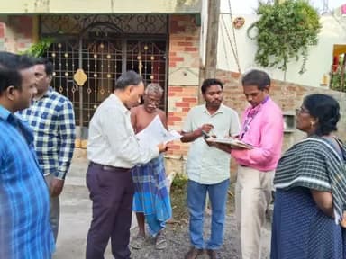 Your vote matters — every form counts! ✨
🔍 EROs on the ground, making sure that Enumeration Form reaches door to door by BLOs