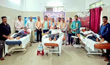 ଢେଙ୍କାନାଳ ସଦର: ଜିଲ୍ଲା ମୁଖ୍ୟ ଚିକିତ୍ସାଳୟଠାରେ ସ୍ଵେଛାକୃତ ରକ୍ତଦାନ ଶିବିର ଅନୁଷ୍ଠିତ