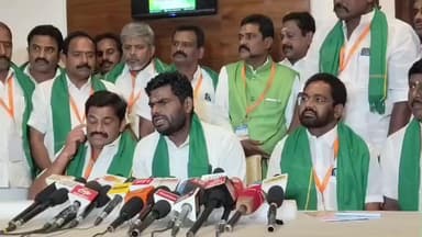 சூலூர்: பாஜக முன்னாள் மாநிலத் தலைவர் அண்ணாமலை பேட்டி