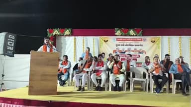 લખતર: સુરેન્દ્રનગર જિલ્લા પંચાયત વિઠ્ઠલગઢ સીટનું નુ ઓળક ખાતે શક્તિ માતાજીના મંદિર માં ભાજપ સંગઠન દ્વારા સ્નેહમિલન યોજાયું