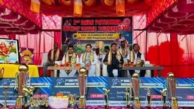 କେନ୍ଦୁଝର ସହର: ଶୁଆକାଠି ଠାରେ ଆୟୋଜିତ ବାବା ପଟେଶ୍ୱର କ୍ନକଆଉଟ୍ ଫୁଟବଲ୍ ମ୍ୟାଚ୍ ଉଦଯାପିତ