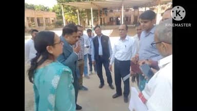 लाडनूं: जिला कलेक्टर ने लाडनूं में परी गणना प्रपत्र वितरण कार्य का किया निरीक्षण, BLO को दिए निर्देश