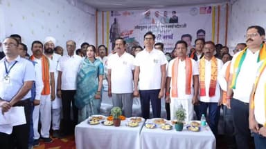 घरघोड़ा: घरघोड़ा से तमनार तक गूंजा 'एक भारत श्रेष्ठ भारत' का संदेश