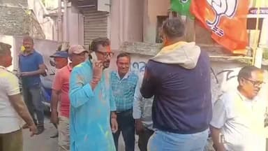 বারাসাত ১: বিহারে ভোটে NDA ঝড়, আনন্দে বিজয় উল্লাস বারাসাতের বিজেপি কর্মী সমর্থকদের