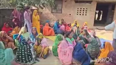 चौरीचौरा: ट्रैक्टर से कुचल कर मृतक विपिन पासवान के घर उमड़ी भीड़, गांव में सन्नाटा और सुरक्षा के कड़े इंतजाम