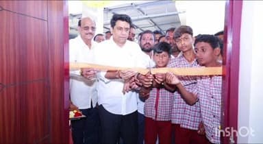 బిజినేపల్లి: వట్టెం గ్రామంలో నూతనంగా నిర్మించిన పాఠశాల భవనాన్ని ప్రారంభించిన నాగర్కర్నూల్ ఎమ్మెల్యే రాజేష్ రెడ్డి