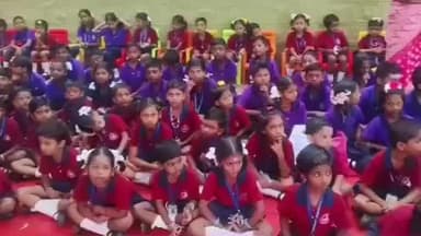 அருப்புக்கோட்டை: எம் ரெட்டியபட்டியில் 75 யோகா மாணவ மாணவிகள் சேர்ந்து 40 நிமிடங்களில் 108 முறை சூரிய நமஸ்காரம் செய்து சாதனை