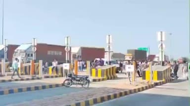 रामगंजमण्डी: विजिट के दौरान सड़क हादसे में इलेक्ट्रिशियन युवक की मौत, परिजनों ने बीड़ मंडी टोल पर लगाया जाम