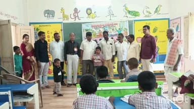 దోమ: నేటి బాలలే రేపటి పౌరులు అయినాపూర్ గ్రామంలో ప్రభుత్వ పాఠశాల బాలల దినోత్సవం లో ఎంఈఓ వెంకట్