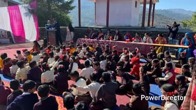 ओखलकांडा: ओखलकांडा ब्लॉक के ग्राम सभा गरगड़ी के धर्मानन्द पुरुषोंतम सरस्वती शिशु विद्या मंदिर गरगड़ी में कार्यक्रम आयोजित