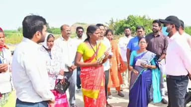 మెట్పల్లి: జగిత్యాల జిల్లా మెట్పల్లి,ఇబ్రహీంపట్నం మం.లలో వరి ధాన్యం కొనుగోలు కేంద్రాలను పరిశీలించిన జిల్లా కలెక్టర్ బి. సత్యప్రసాద్