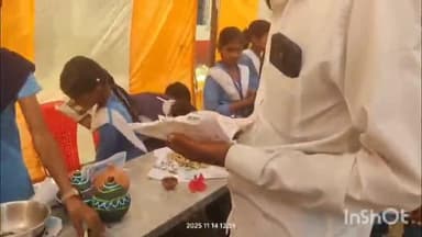 मालथोन: मालथौन विकासखंड के माध्यमिक शाला रोड़ा में बाल मेला संपन्न