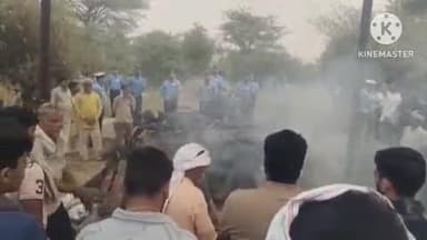 सतनाली: एयरफोर्स के जवान पवन शर्मा को नांगल माला में अंतिम विदाई दी गई