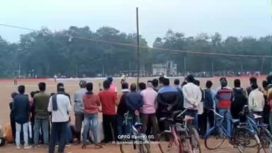 বিনপুর ২: বেলপাহাড়ী BCA কাপ ক্রিকেট টুর্নামেন্টের ফাইনাল খেলা ও পুরস্কার বিতরণী সভায় উপস্থিত IC , পঞ্চায়েত সমিতির সভাপতি