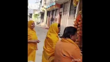 गंगापुर: गंगापुर सिटी के अमित कॉलोनी महू कला में राष्ट्र जागरण ज्योति अमृत कलश यात्रा का समापन