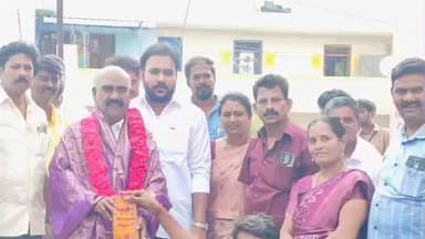 செஞ்சி: செஞ்சி பேரூராட்சி ஐந்தாவது வார்டில் 17 லட்சத்து 70ஆயிரம் மதிப்பீட்டில் புதிய சிமெண்ட் அமைக்கும் பணியை தொடங்கி வைத்த செஞ்சி சட்டமன்ற உறுப்பினர்