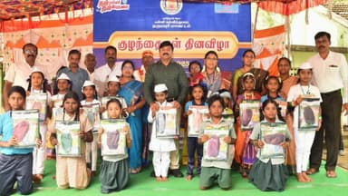 நல்லம்பள்ளி: பாளையம்புதூர் தொடக்கப்பள்ளியில் குழந்தைகள் தினத்தை முன்னிட்டு கலைநிகழ்ச்சிகளை கலெக்டர் சதீஷ் பார்வையிட்டார்.