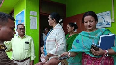 বাক্সা: তামুলপুৰ মহকুমা পিএইচি কাৰ্যালয়লত ইএম বেগম আখতাৰা আহমেদ