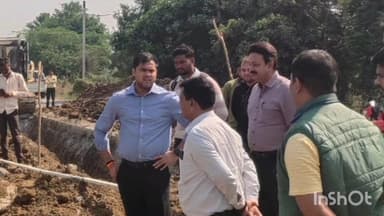 उज्जैन ग्रामीण: निगम आयुक्त अभिलाष मिश्रा ने अमृत 2.0 के तहत मालनवासा क्षेत्र में ट्रंकमेन लाइन का निरीक्षण किया