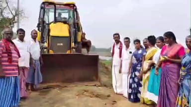 திருப்பத்தூர்: திருப்பத்தூர் அருகே 60 ஆண்டுகளுக்கு பிறகு கிராமத்தில் சாலை அமைக்க நடவடிக்கை